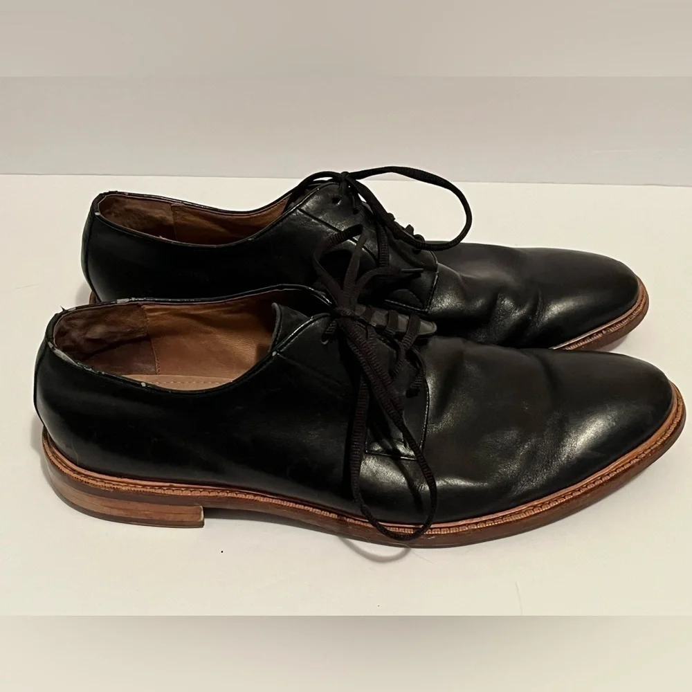 Gordon Rush Hester Black Leather Oxford Shoes Men’s Size 15